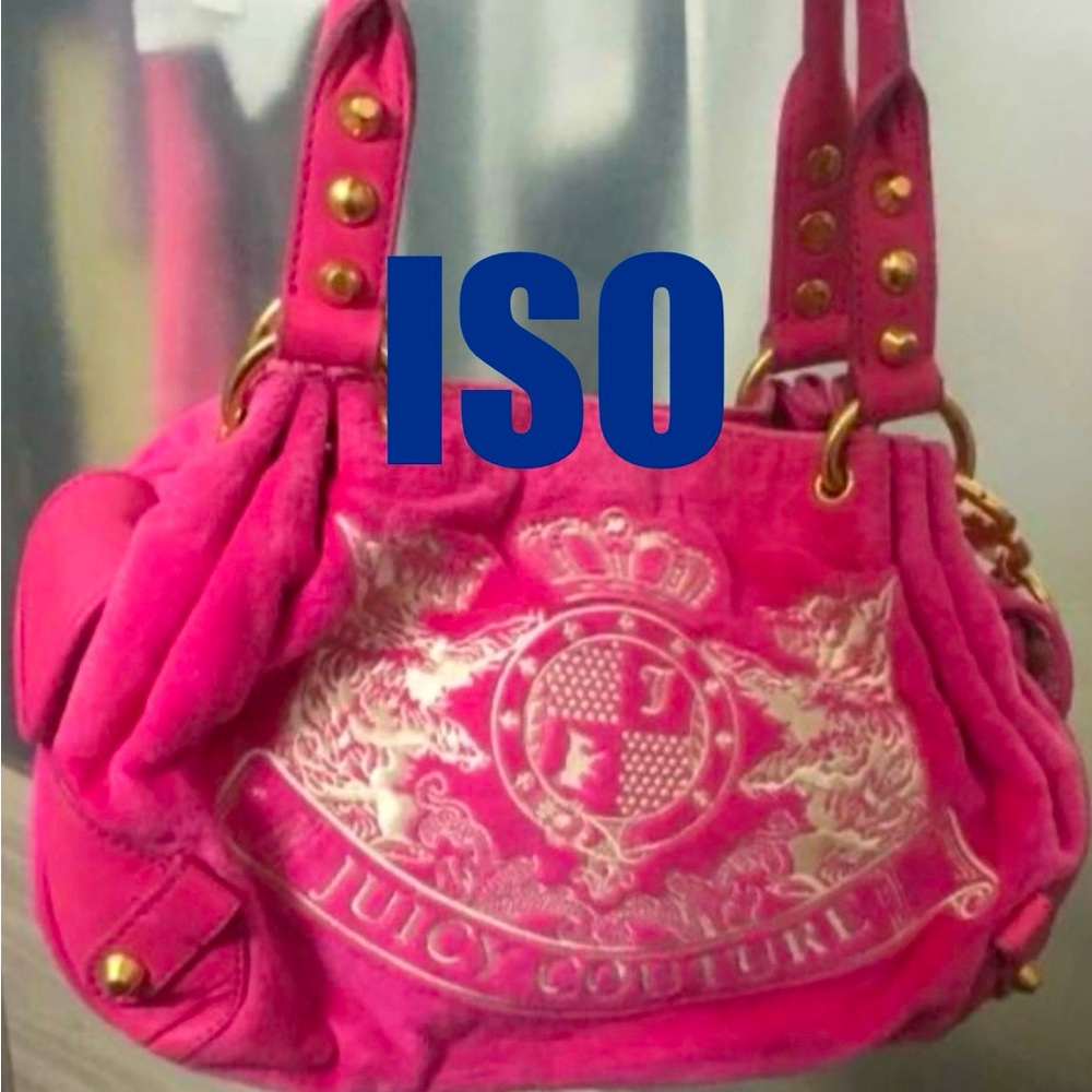 In Search of Hot Pink Juicy Couture Fluffy Bag
